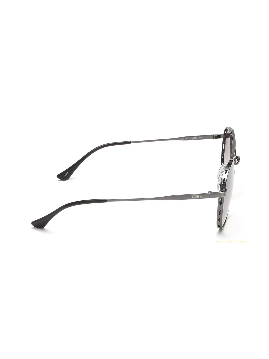 Idee lelaki cermin mata hitam persegi dengan lensa dilindungi UV