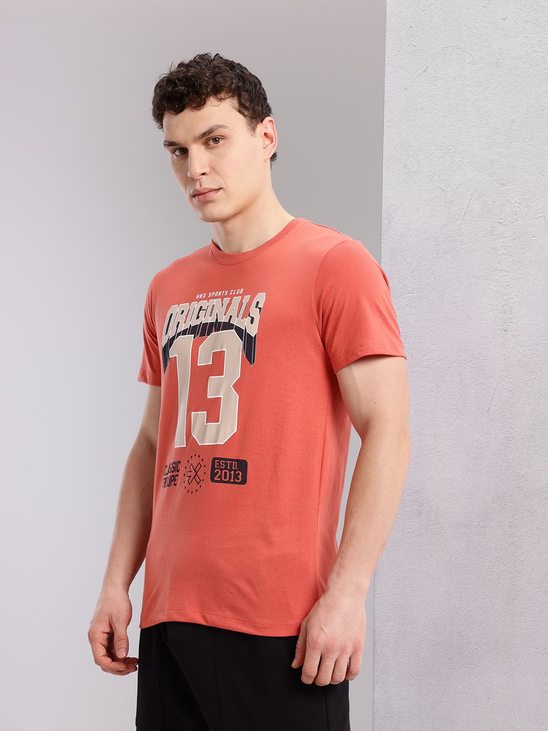 HRX by Hrithik Roshan Men Typography Printed T-shirt