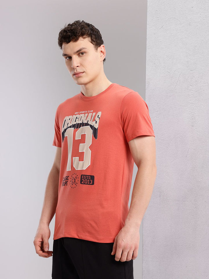 HRX by Hrithik Roshan Men Typography Printed T-shirt