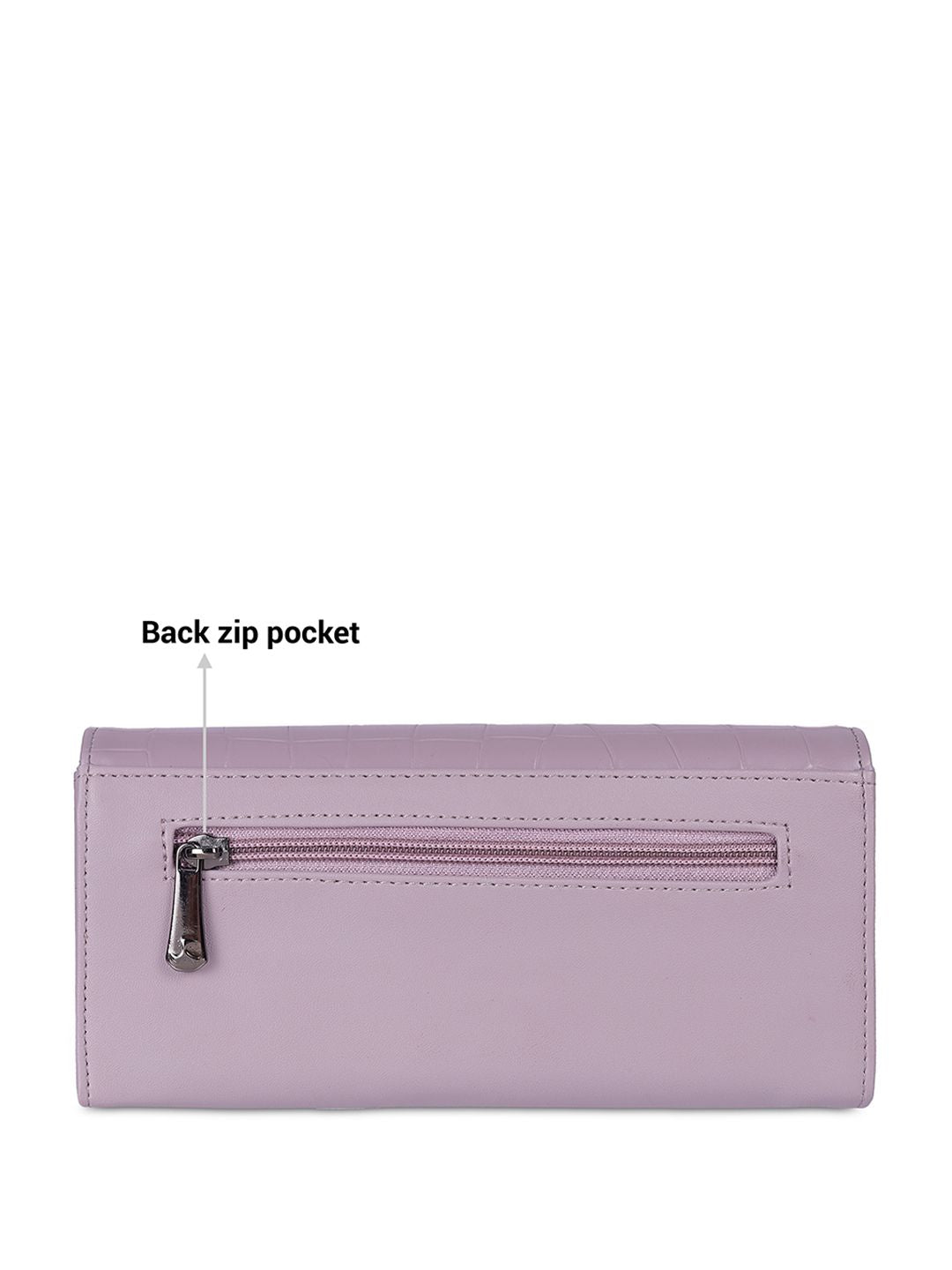 Mochi Women Animal Textured Two Fold Wallet