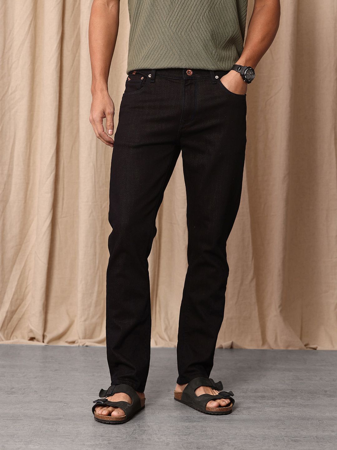 Mr Bowerbird Men Slim Fit Stretchable Jeans
