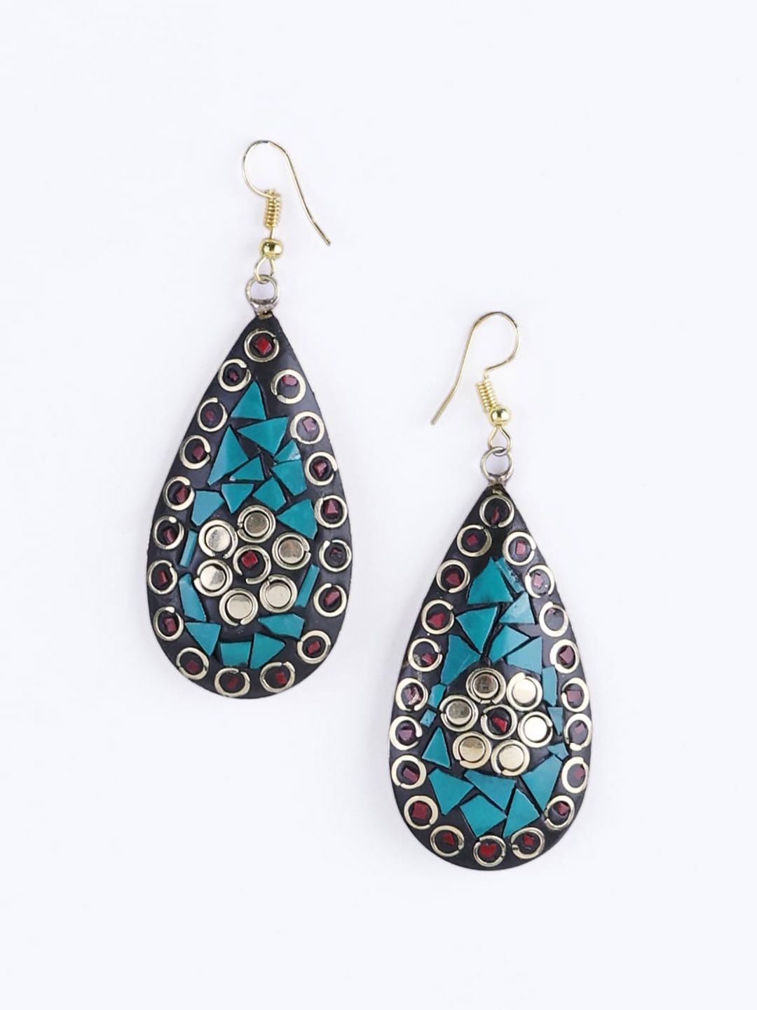 PANASH Gold-Plated Classic Drop Earrings