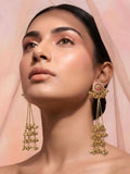 PANASH Circular Drop Earrings