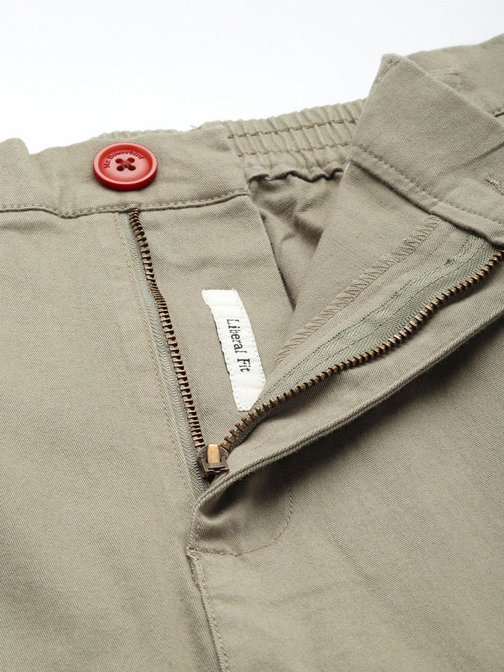 Mr Bowerbird Men Liberal Fit Trousers