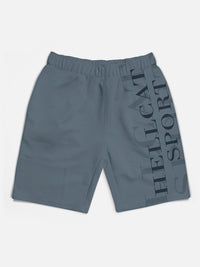 HELLCAT Boys Pack of 5 Typography Printed Shorts