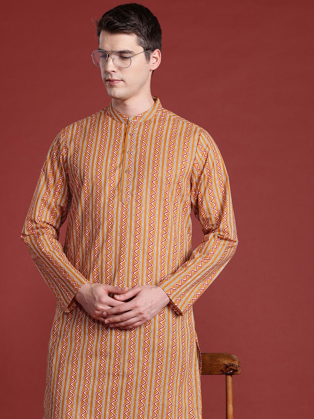 Anouk Pure Cotton Printed Kurta
