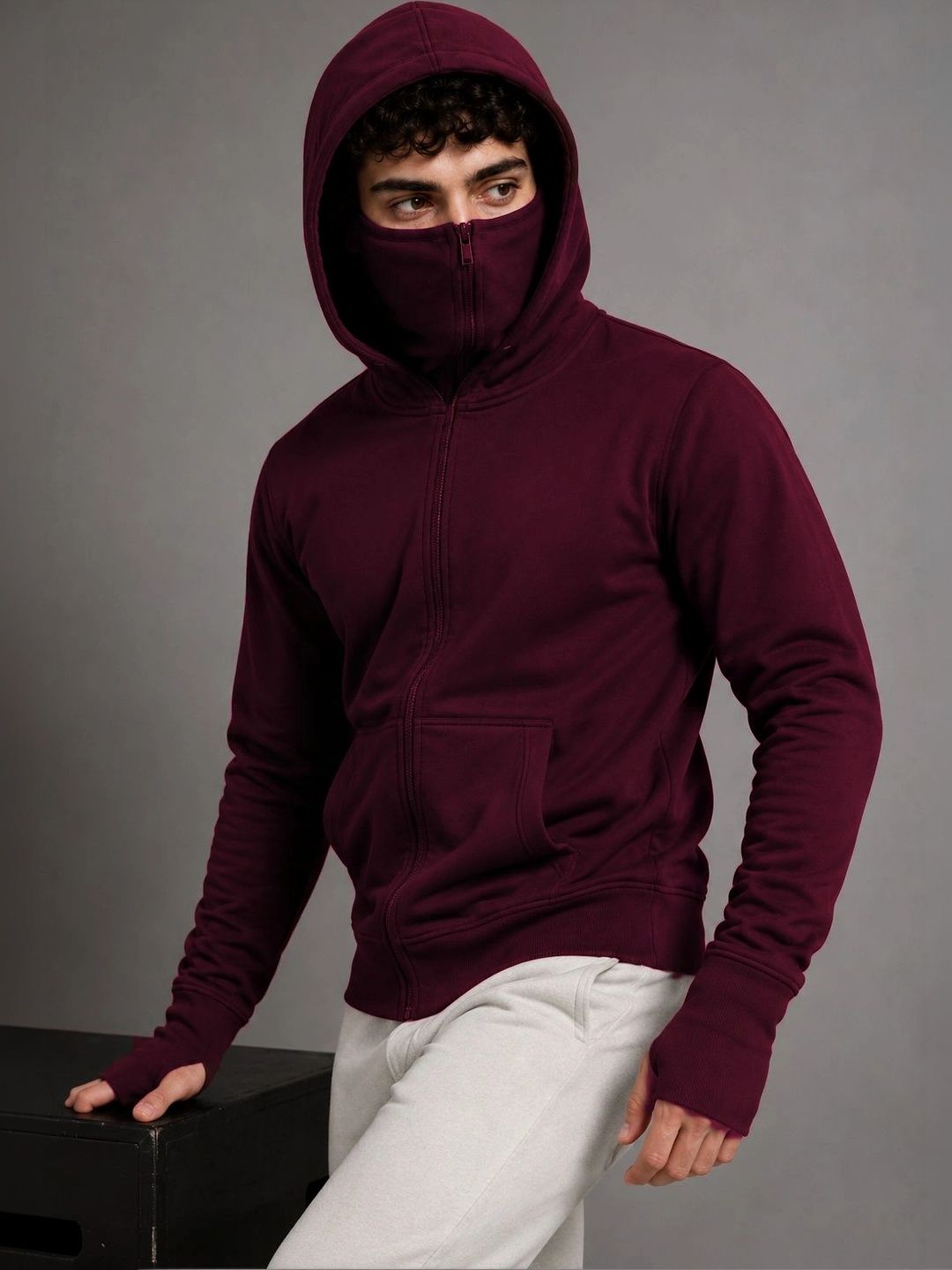 ADRO Men Hooded Sweatshirt