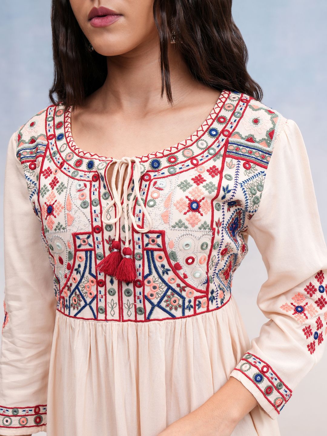 Vishudh Women A-Line Mini Dress