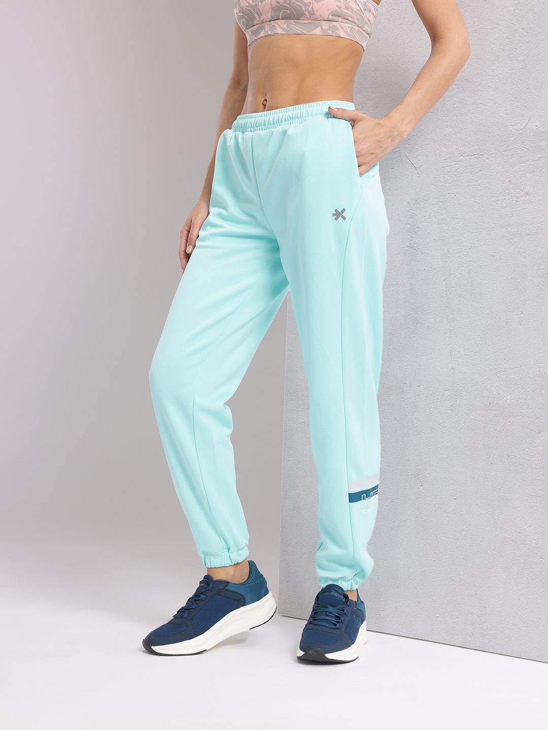 HRX by Hrithik Roshan Women Printed Detail Rapid-Dry Running Joggers