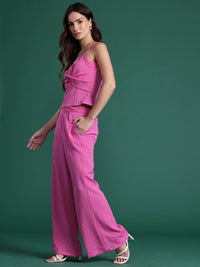 DressBerry Textured Twisted Front Co-ords