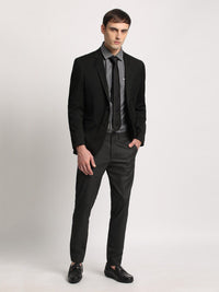 THE BEAR HOUSE Men Solid Tailored Fit Spread Collar Casual Shirt