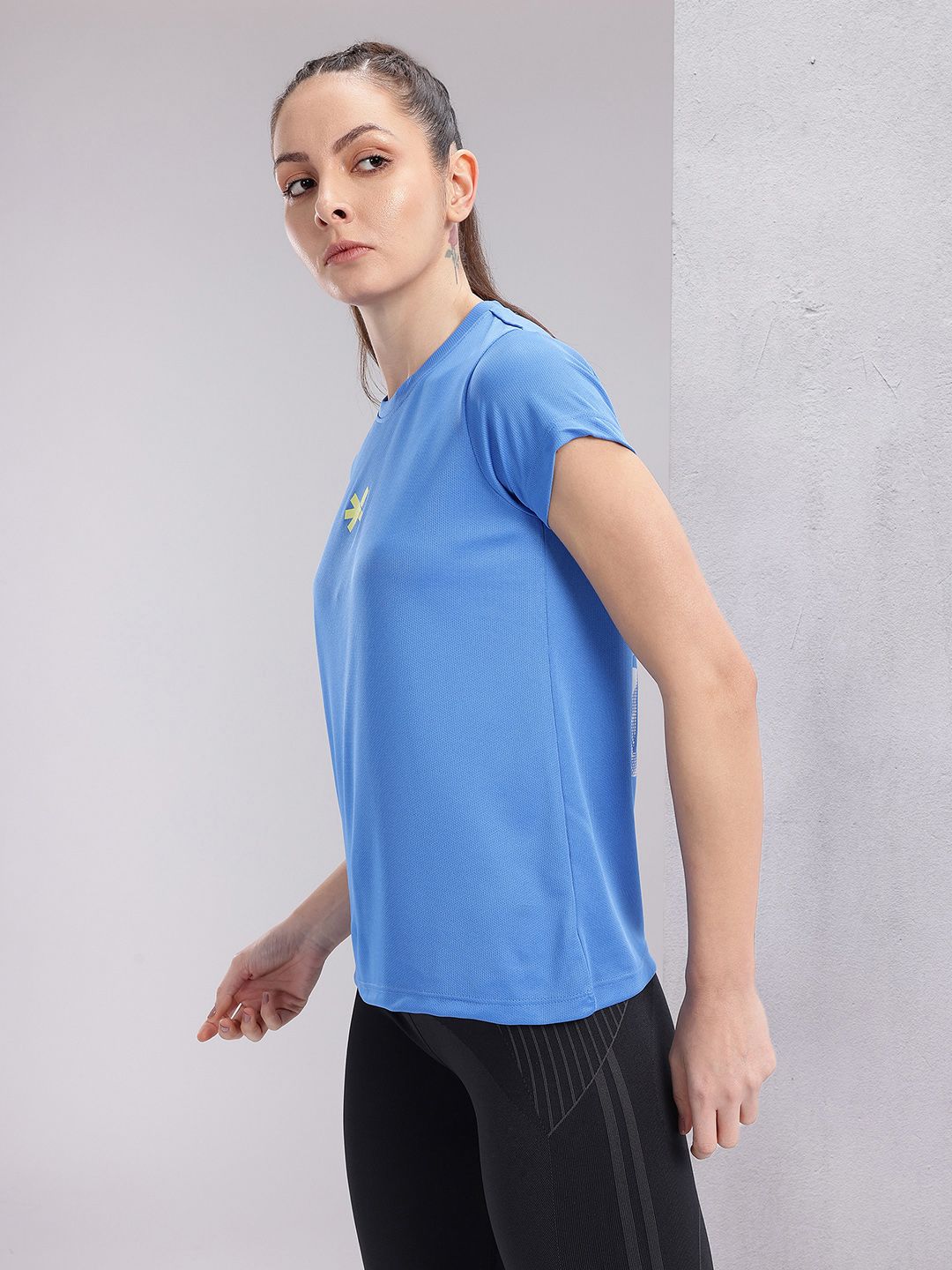HRX by Hrithik Roshan Couple Collection Typography Printed Running T-shirt