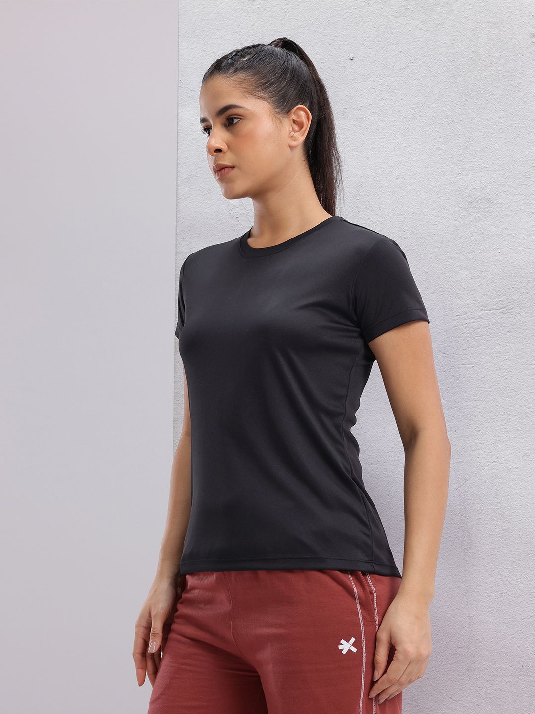 HRX by Hrithik Roshan Women Printed Rapid-Dry Training T-shirt
