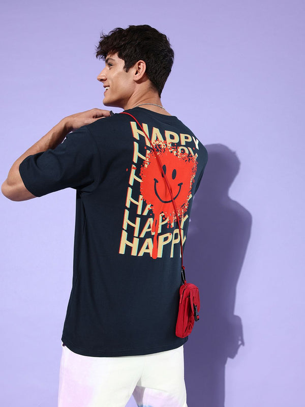 DILLINGER Printed Pure Cotton Oversized T-shirt