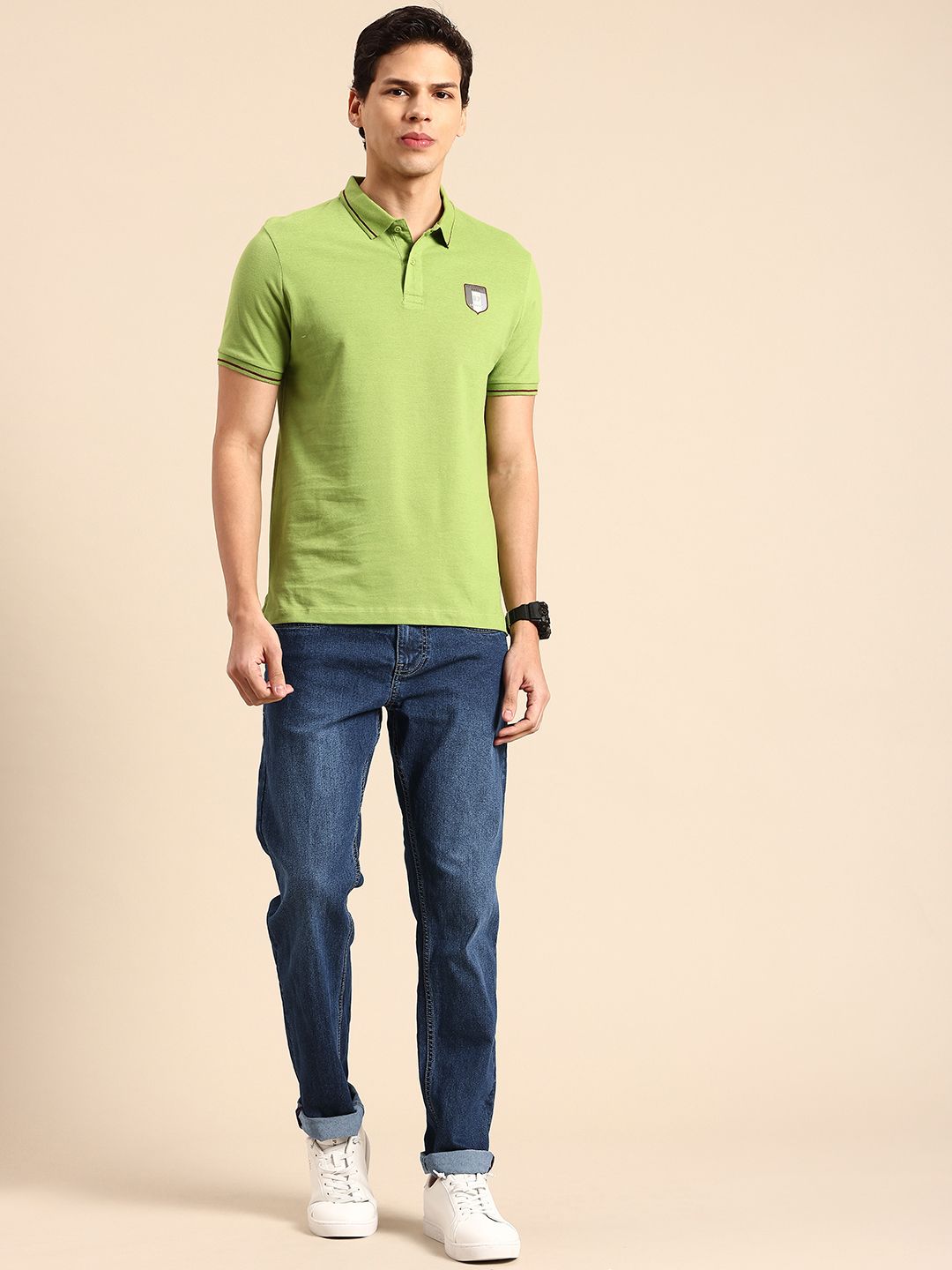 Being Human Men Slim Fit Light Fade Stretchable Jeans