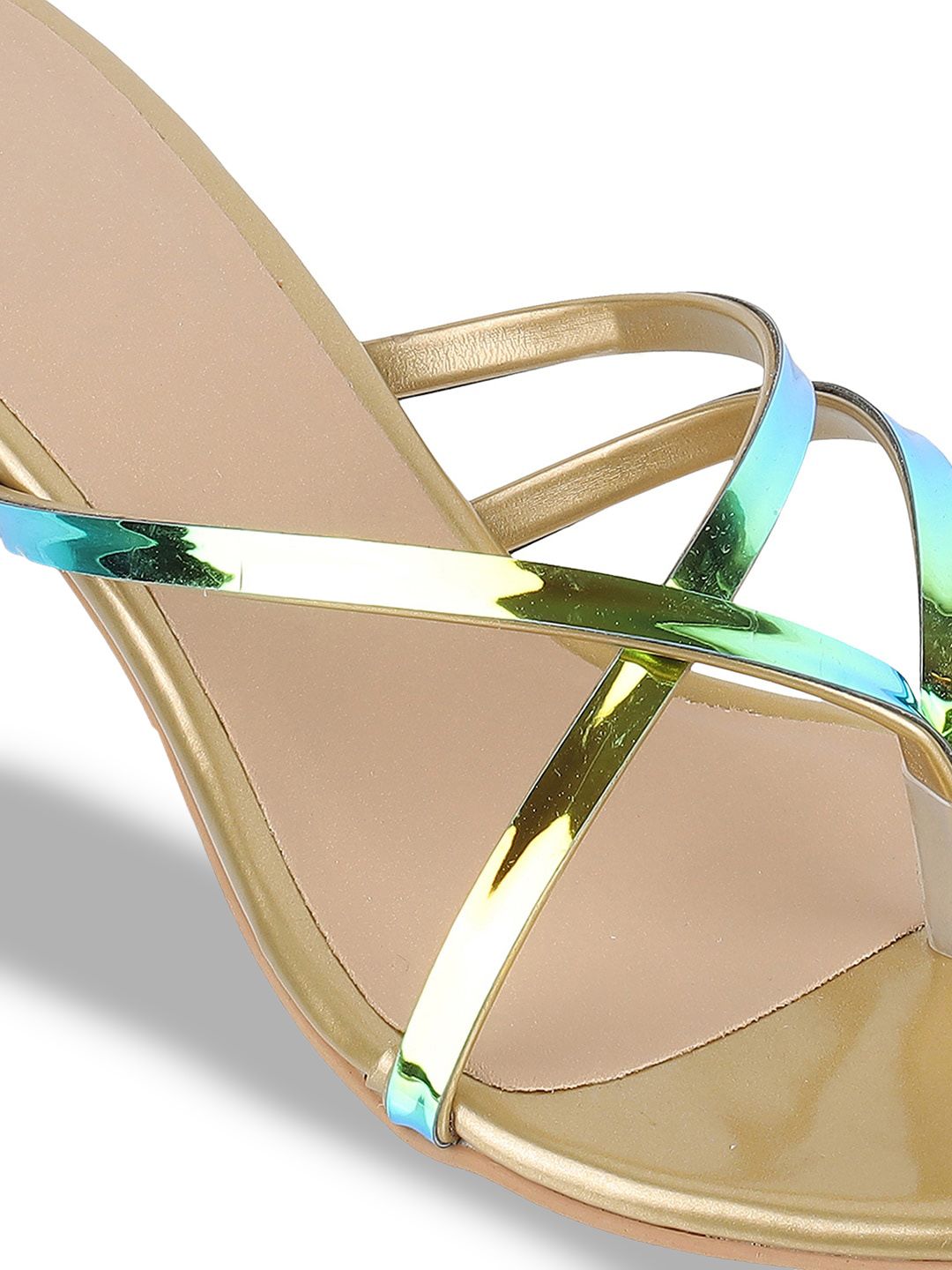 Mochi Strappy Open Toe Kitten Heels