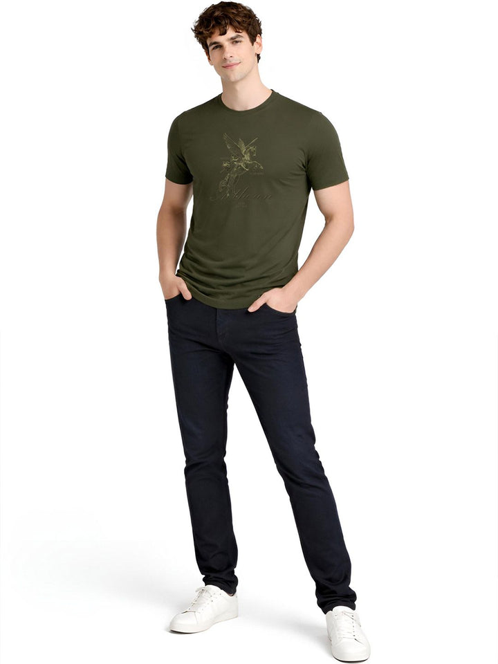 ADRO Men Printed T-shirt