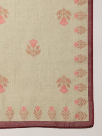 Anouk Women Floral Printed Kurta with Trousers & Dupatta
