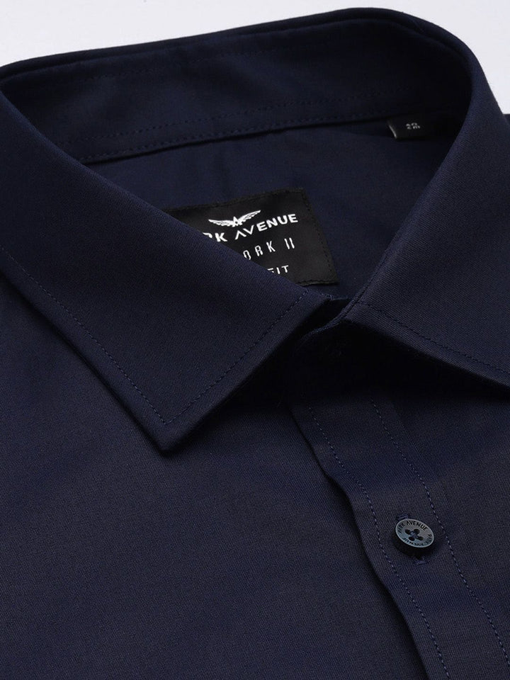 Park Avenue Solid Slim Fit Formal Shirt
