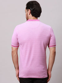 Park Avenue Men Polo Collar Pockets Slim Fit T-shirt