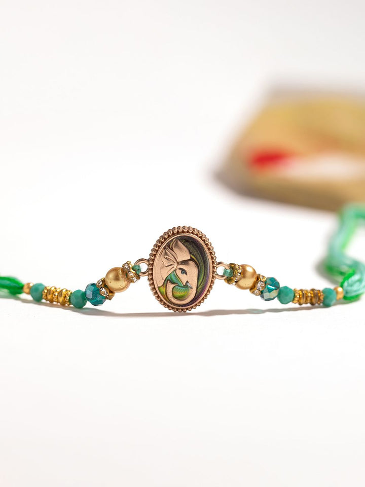 Voylla Lord Ganesha Berkat Thread Rakhi