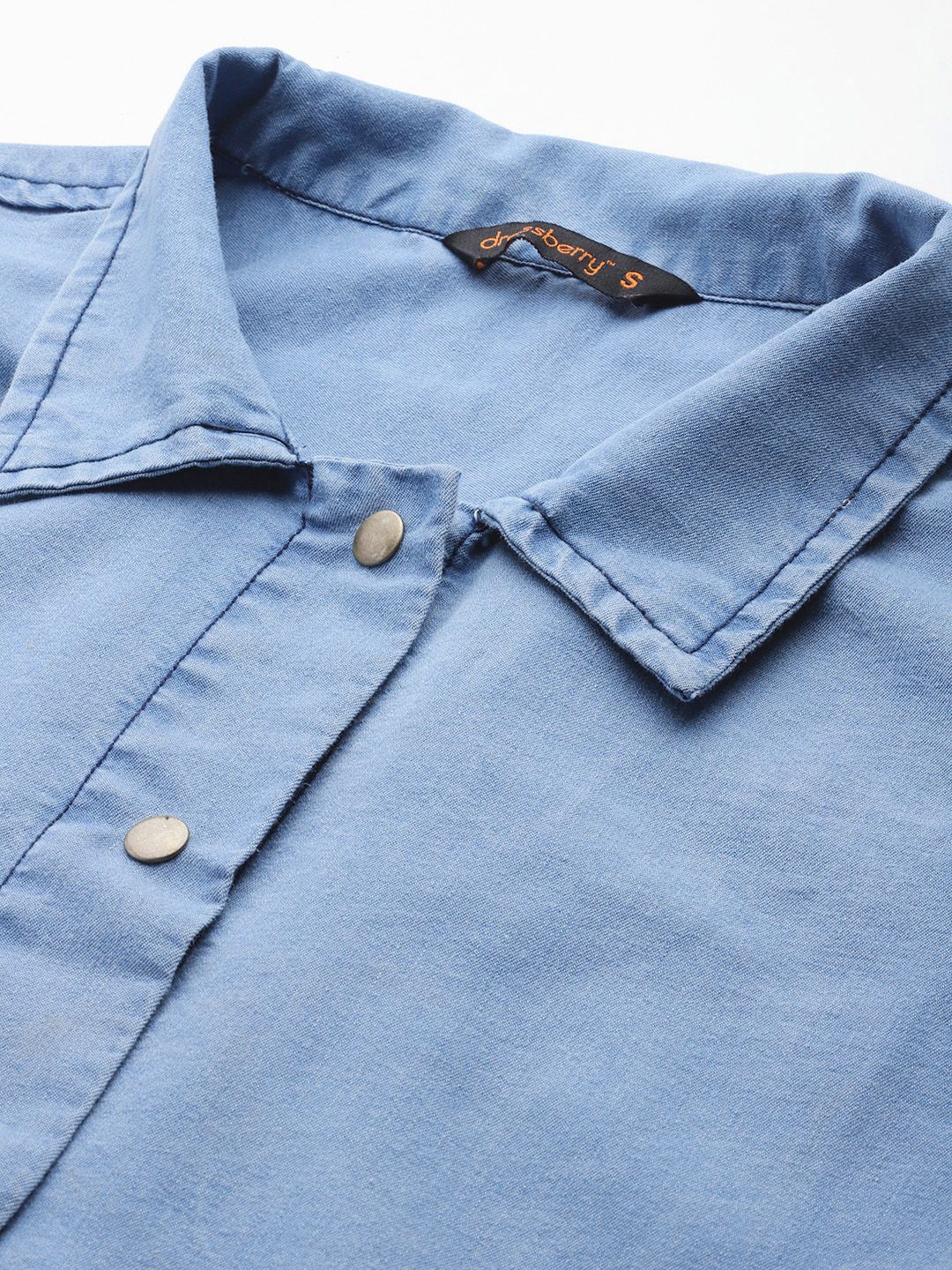 DressBerry Pocket Detail Chambray Co-Ords