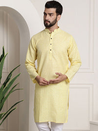 SOJANYA Berkolar Mandarin Lengan Panjang Kurta Lurus