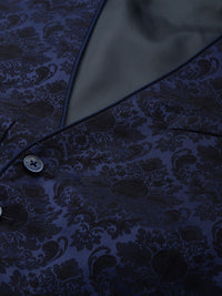 Park Avenue Self Design Single-Breasted 3 Piece Party Suit