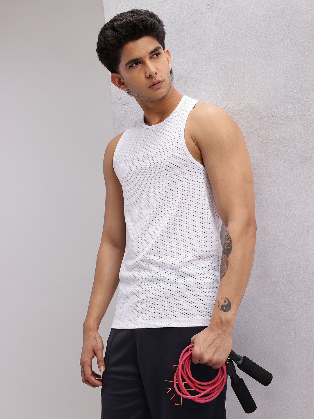 HRX by Hrithik Roshan Perforated Rapid-Dry Training T-shirt