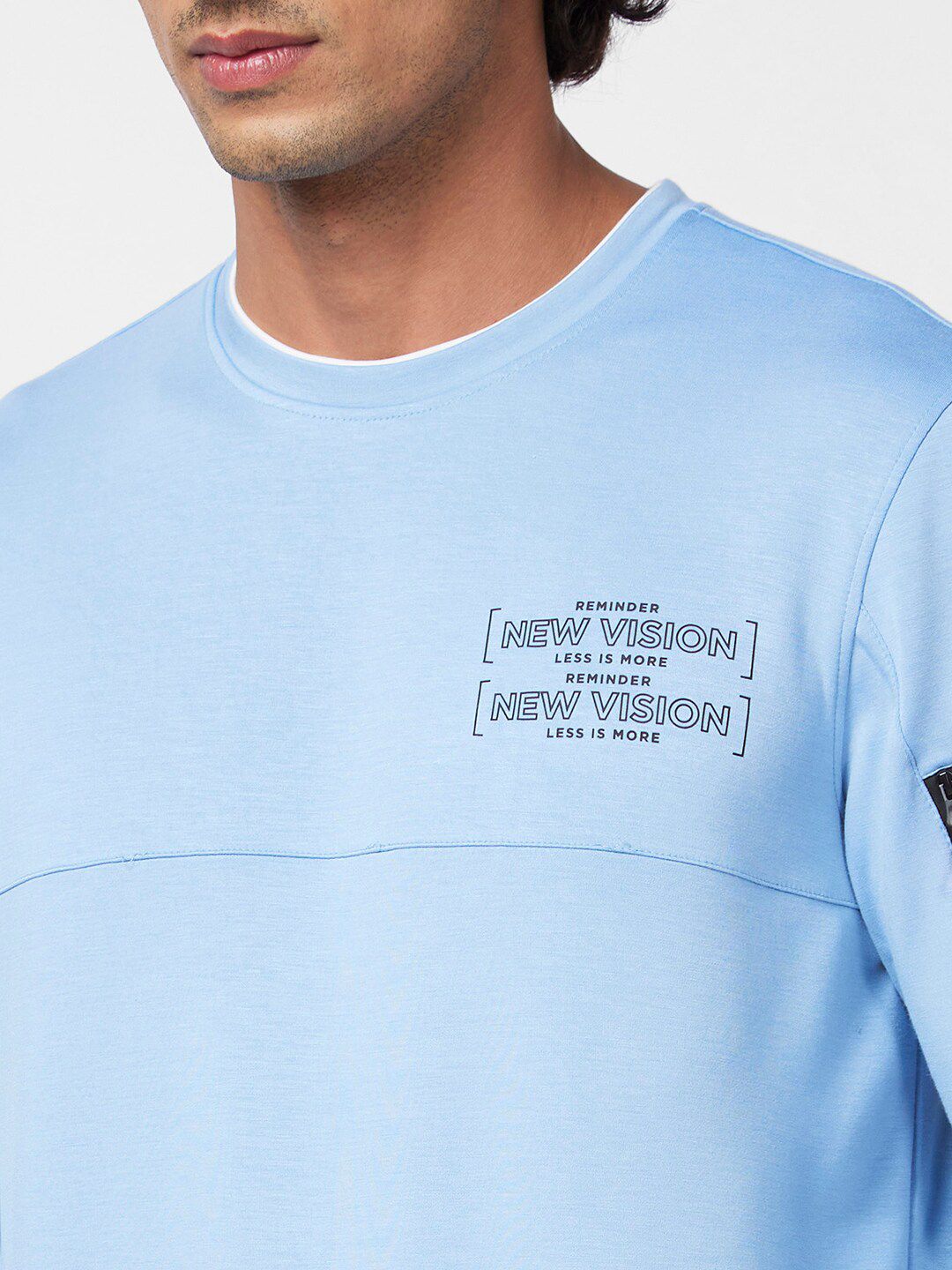 SPYKAR Typography Printed Round Neck Cotton Sweatshirt