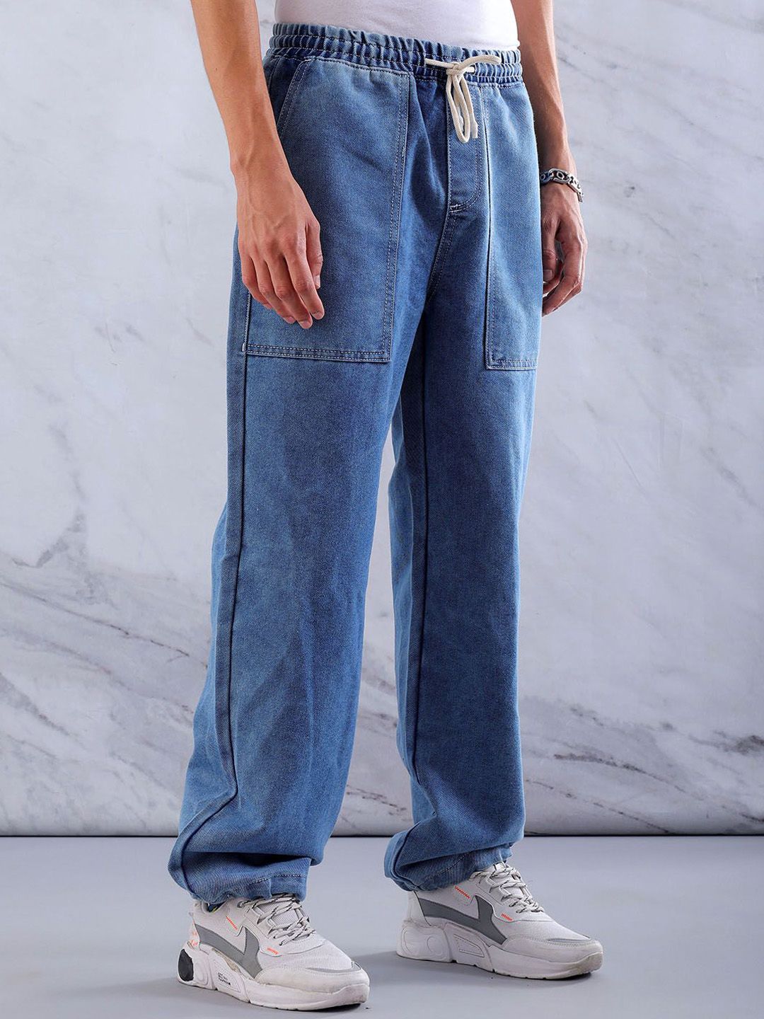 The Indian Garage Co Men Relaxed Fit Mid-Rise Jeans