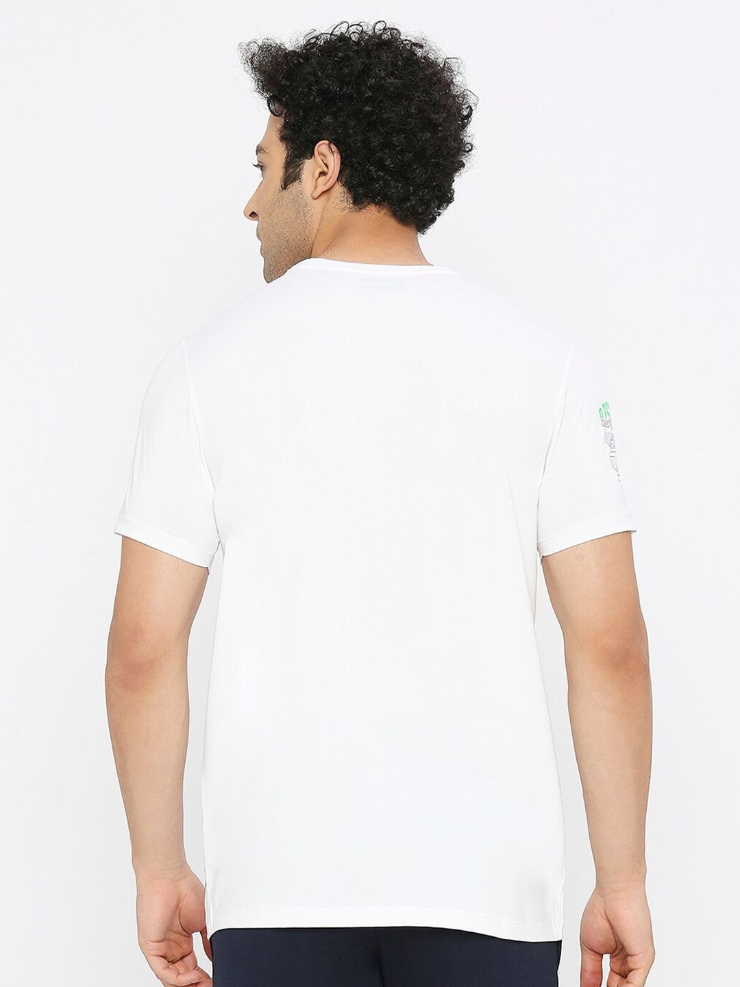 SPYKAR Round Neck Short Sleeves Cotton Casual T-Shirt