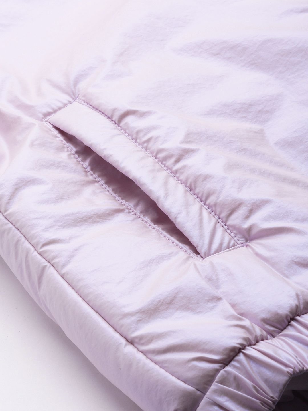 DressBerry Women Lavender Padded Jacket