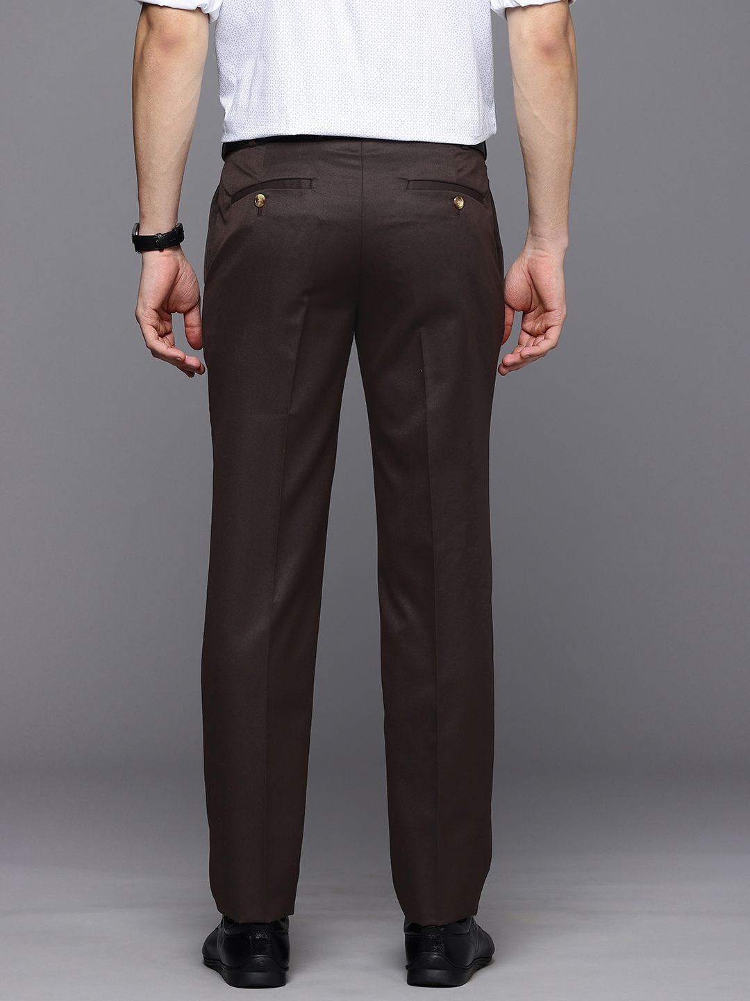 Raymond Men Slim Fit Formal Trousers