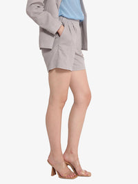 RAREISM Women Mid-Rise Cotton Shorts