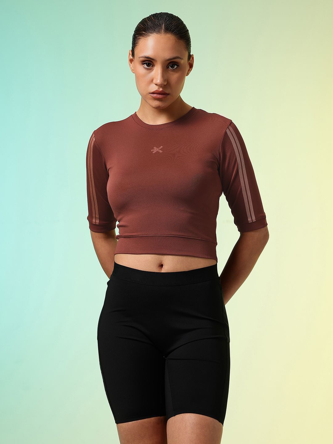 HRX by Hrithik Roshan Rapid-Dry Crop Training T-shirt