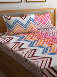 KLOTTHE 300 TC Dilengkapi Cadar King dengan 2 Sarung Bantal