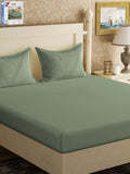 KLOTTHE Green 300TC Double King Cadar Dengan 2 Sarung Bantal