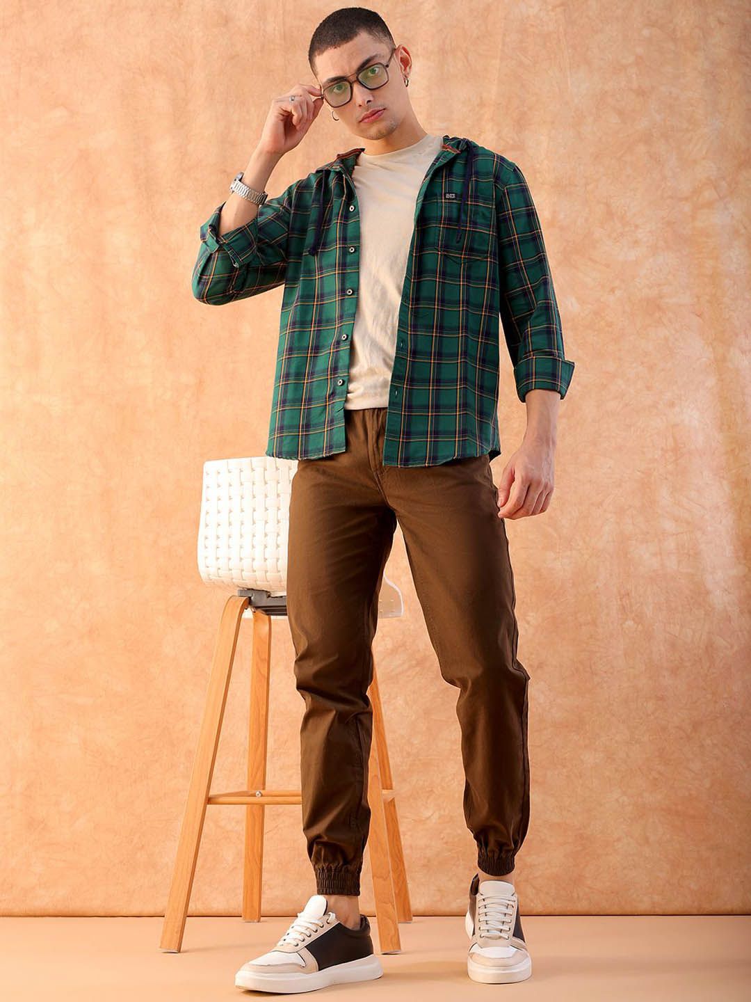 The Indian Garage Co Men Slim Fit Low Distress Jeans