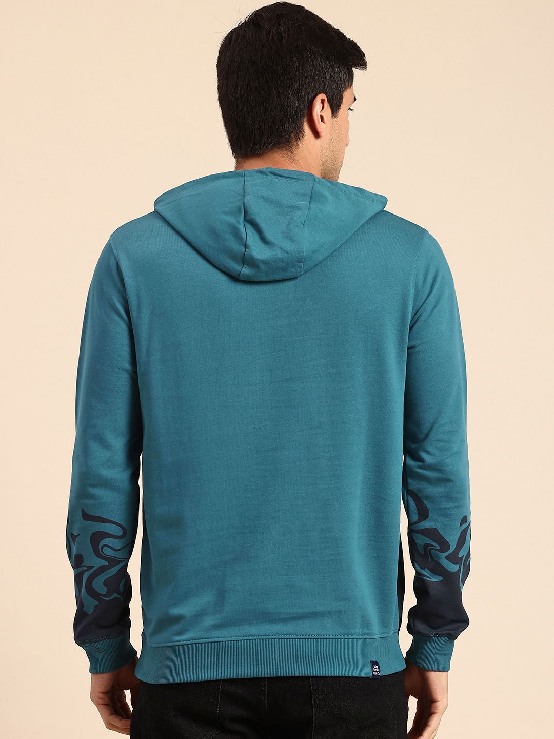 Being Human Graphic Printed Pure Cotton Pullover Sweatshirt