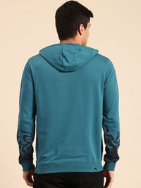 Being Human Graphic Printed Pure Cotton Pullover Sweatshirt