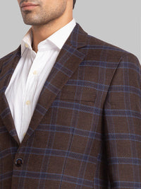 Park Avenue Men Checked Single Breasted Blazers