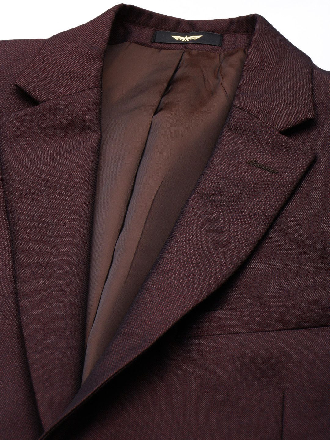 Park Avenue Self Design Single Breasted Super Slim Fit 3 Piece Party Suits