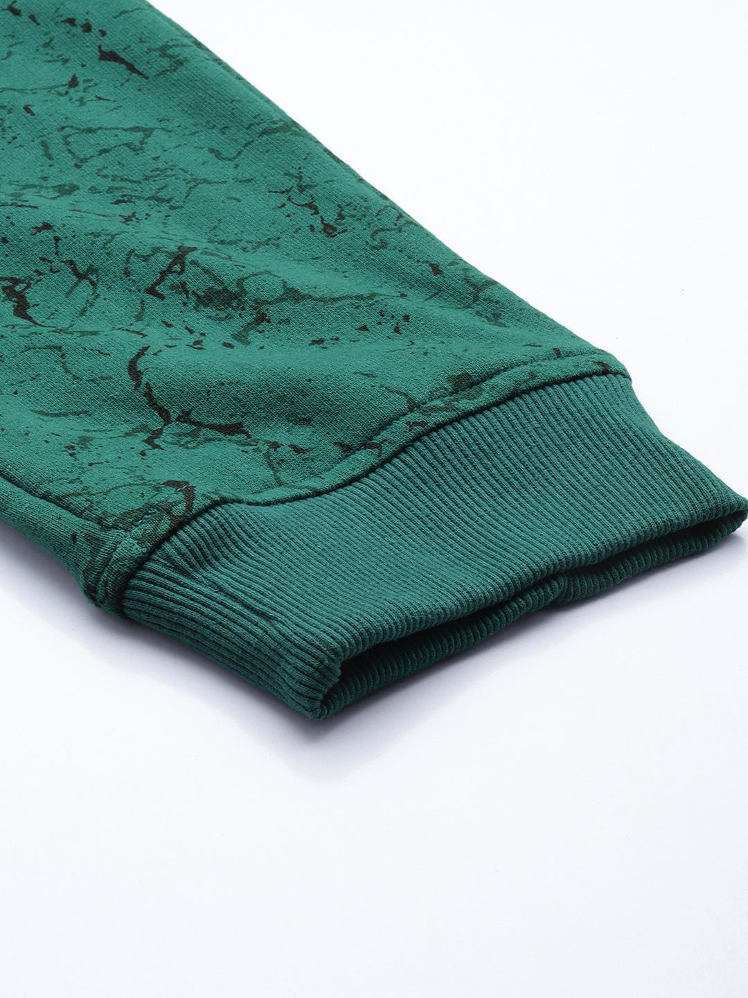 The Indian Garage Co Men Textured Slim Fit Joggers