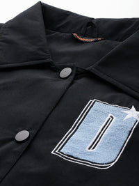 DressBerry Women Typography Bomber Jacket