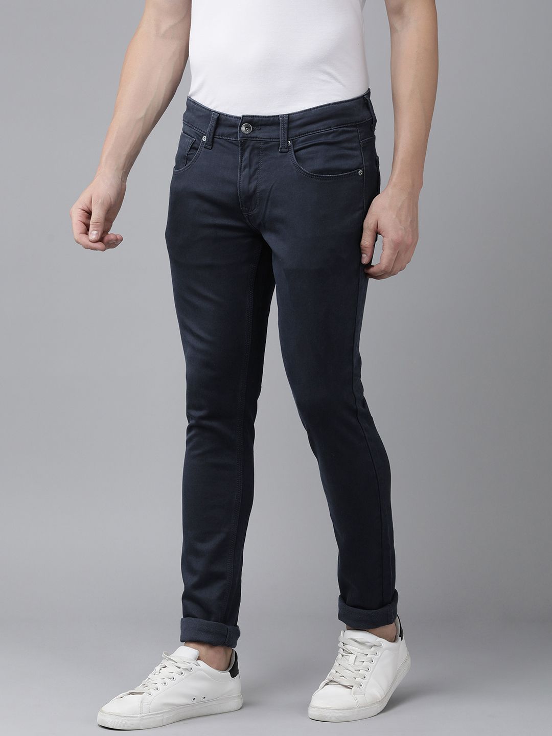 SPYKAR Men Skinny Fit Low-Rise Stretchable Jeans