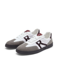 RARE RABBIT Men ATLAS White Leather Sneakers