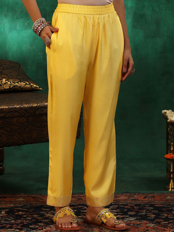 Libas Women Ethnic Motifs Regular Kurta with Trousers & With Dupatta