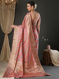 Saree mall Woven Design Zari Organza Banarasi Sarees