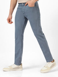Urbano Fashion Men Grey Slim Fit Stretchable Jeans